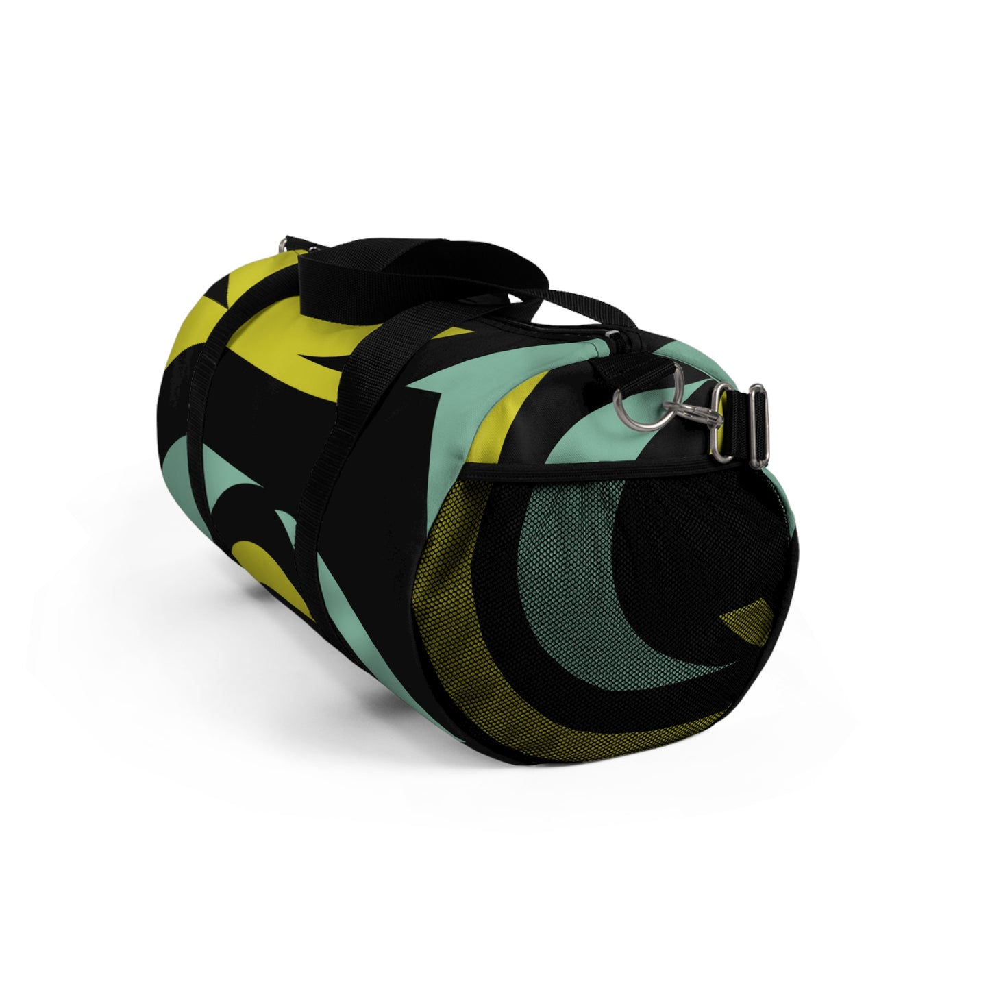 Vibrant mint Pattern Duffel Bag - Stylish Travel Companion for Gym and Weekend Getaways