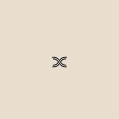 Minimalist Frame Cap - Simple Monogram Logo Baseball Hat