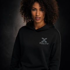 Cozy Luxe Women’s Cropped Hoodie