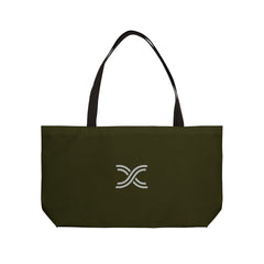 Weekender Tote Bag — ZEXTU 'Defined By X' Olive Travel Tote