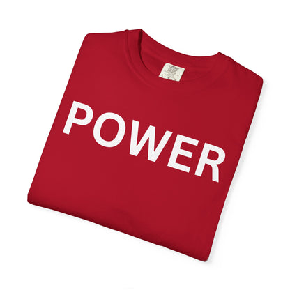 Empowerment Unisex T-Shirt - Garment-Dyed Tee for Motivation, Casual Wear, Gift for Friends, Positive Vibes, Everyday Statement