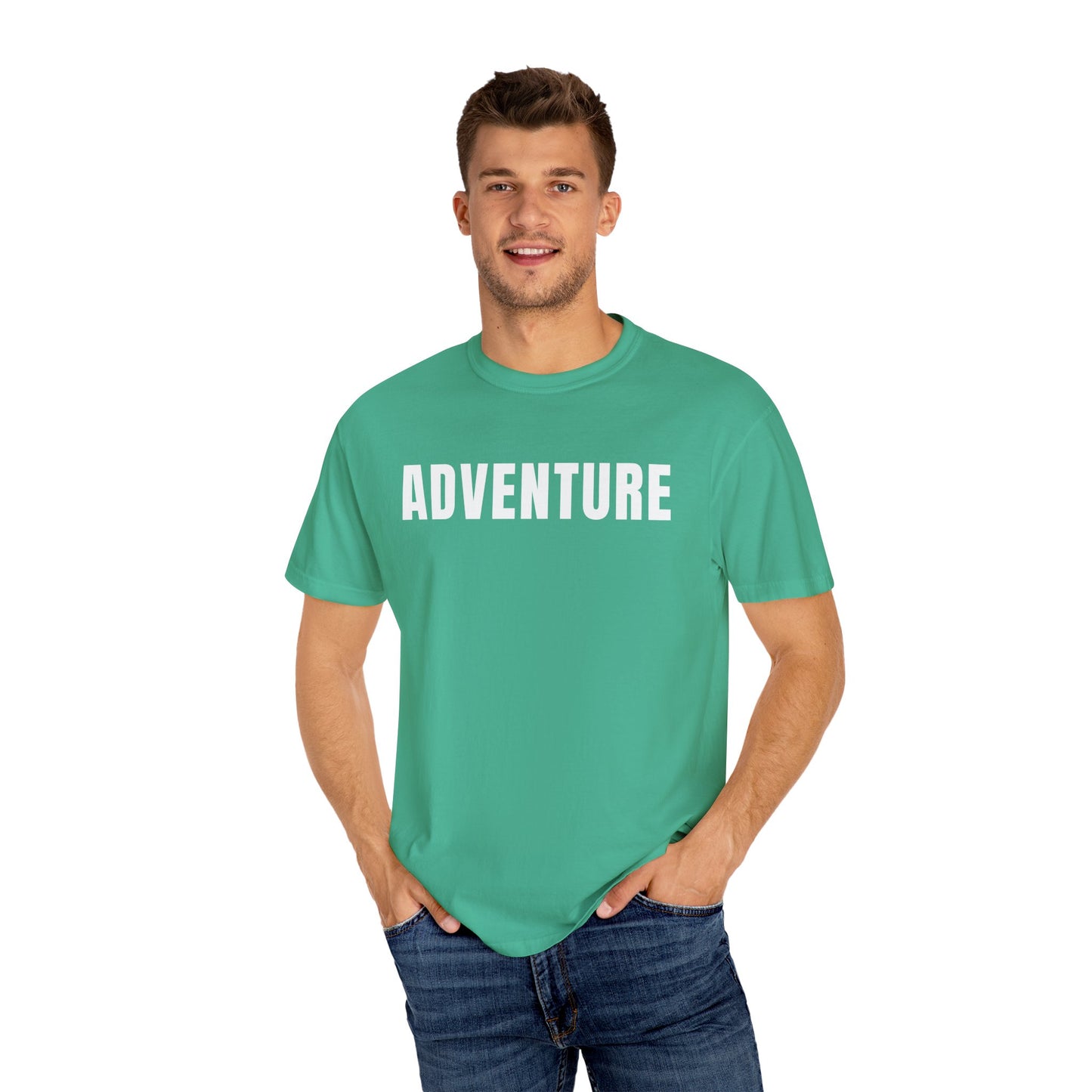 Unisex Adventure T-Shirt, Casual Tee, Travel Shirt, Outdoors Apparel, Gift for Adventure Lovers