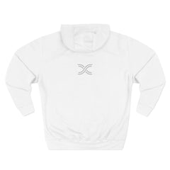 ZEXTU Three-Panel Fleece Hooded Sweatshirt