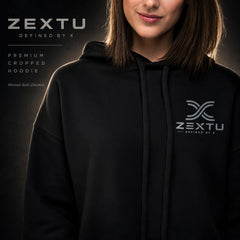 Cozy Luxe Women’s Cropped Hoodie