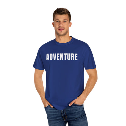 Unisex Adventure T-Shirt, Casual Tee, Travel Shirt, Outdoors Apparel, Gift for Adventure Lovers