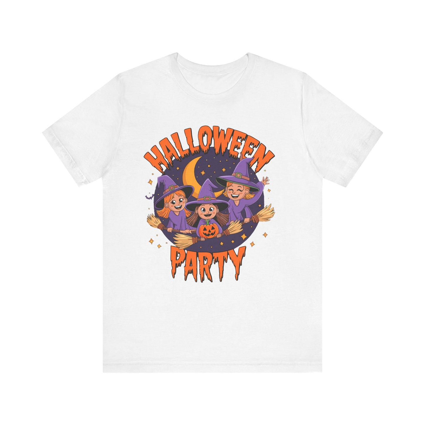 Halloween Party Unisex Jersey Short Sleeve Tee