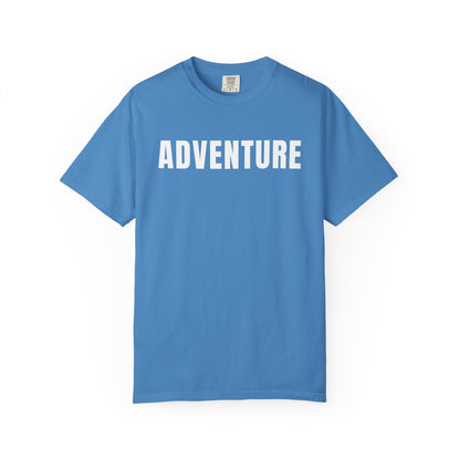 Unisex Adventure T-Shirt, Casual Tee, Travel Shirt, Outdoors Apparel, Gift for Adventure Lovers