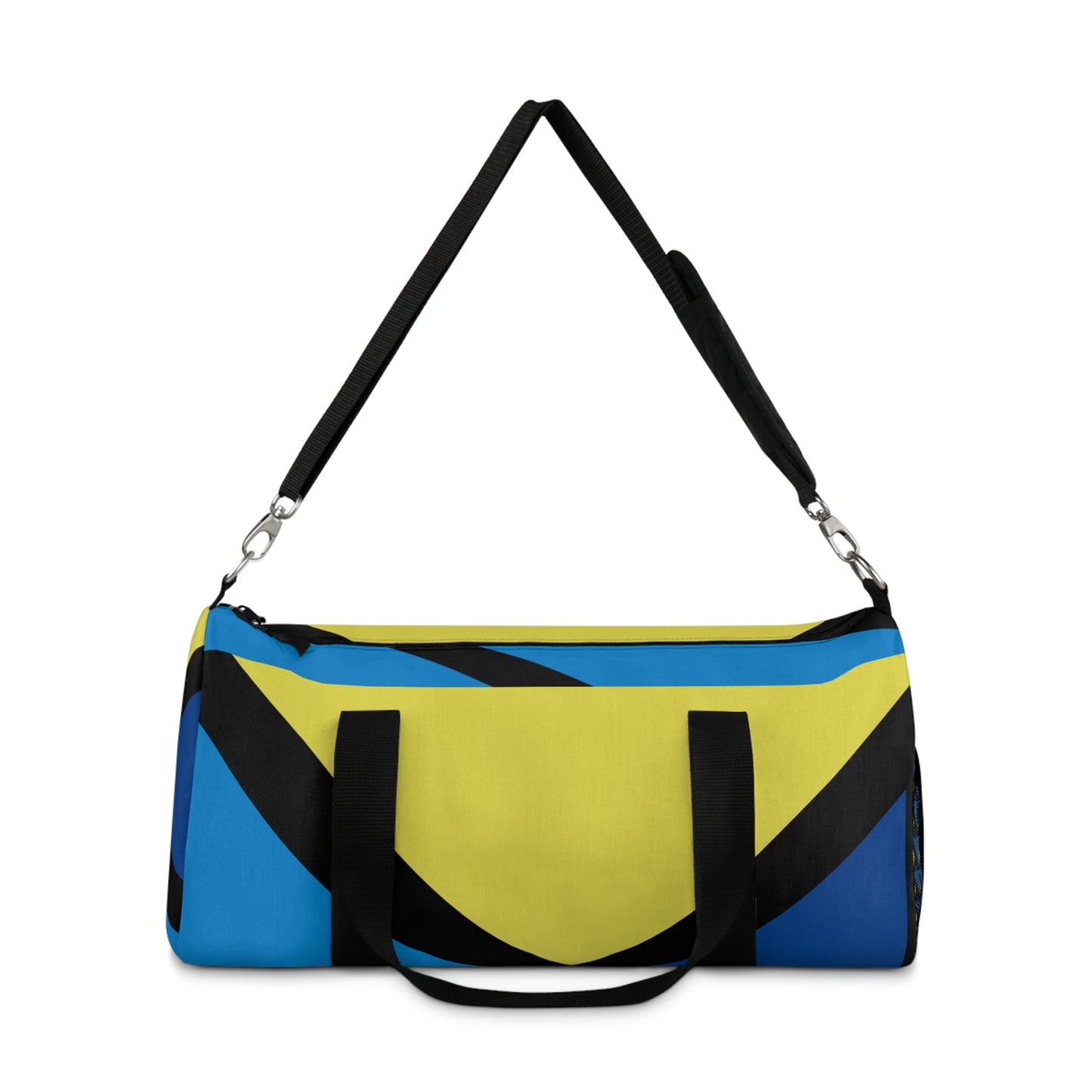 Vibrant Yellow Athletic Duffel Bag - Perfect for Travel & Fitness