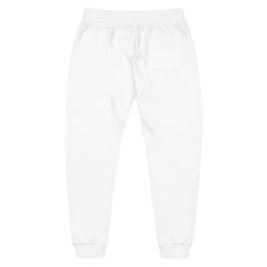 Embroidered Minimal Logo Sweatpants — Cozy Unisex Fleece Joggers