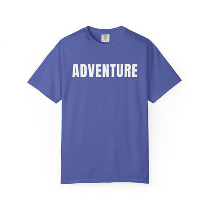 Unisex Adventure T-Shirt, Casual Tee, Travel Shirt, Outdoors Apparel, Gift for Adventure Lovers