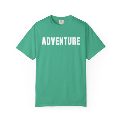 Unisex Adventure T-Shirt, Casual Tee, Travel Shirt, Outdoors Apparel, Gift for Adventure Lovers
