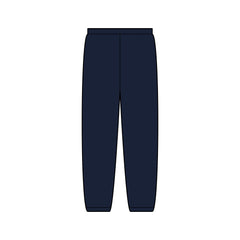 Minimal Logo Sweatpants — Subtle Side Emblem Joggers