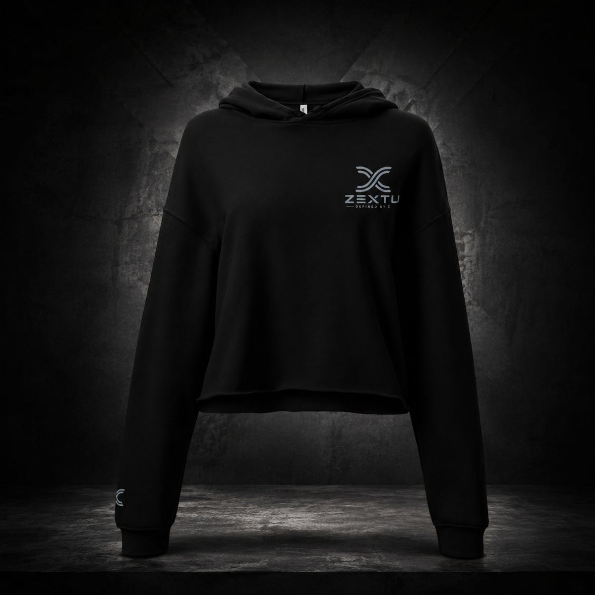 Cozy Luxe Women’s Cropped Hoodie