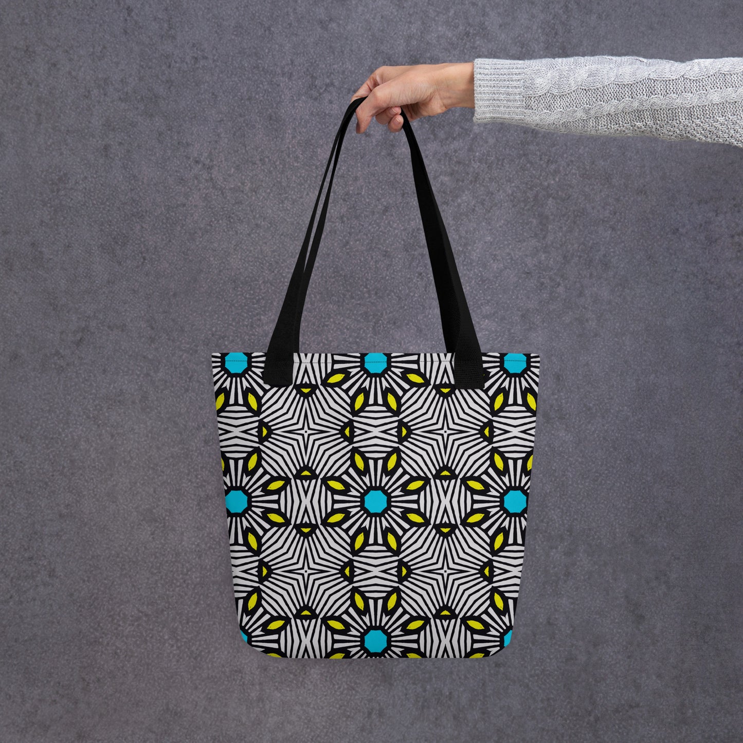 Line Pattern Tote bag