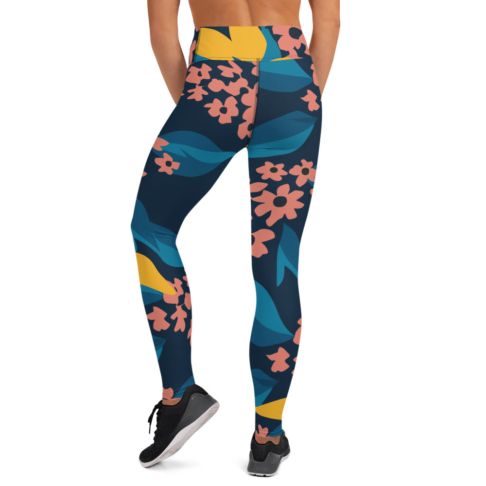 Flower Yoga Leggings